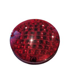 002LI496RR Sound Off 8-Way Red Warning Light LED